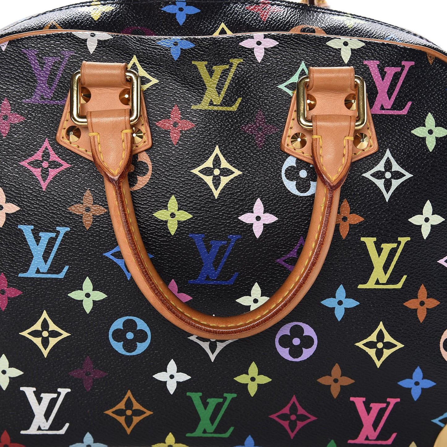 Monogram Multicolor Trouville Black