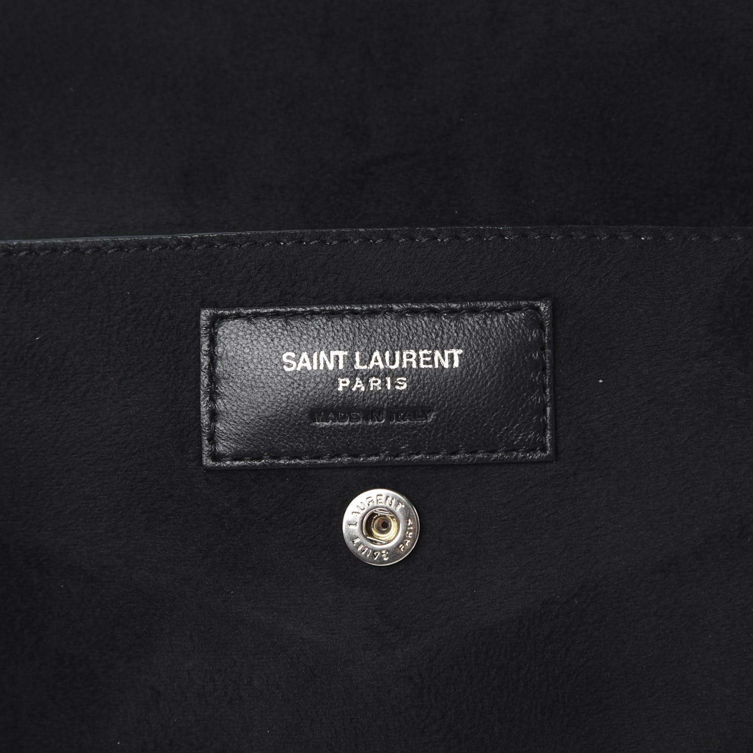 Saint Laurent Lambskin Teddy Drawstring Bag Freesia 7 of 11