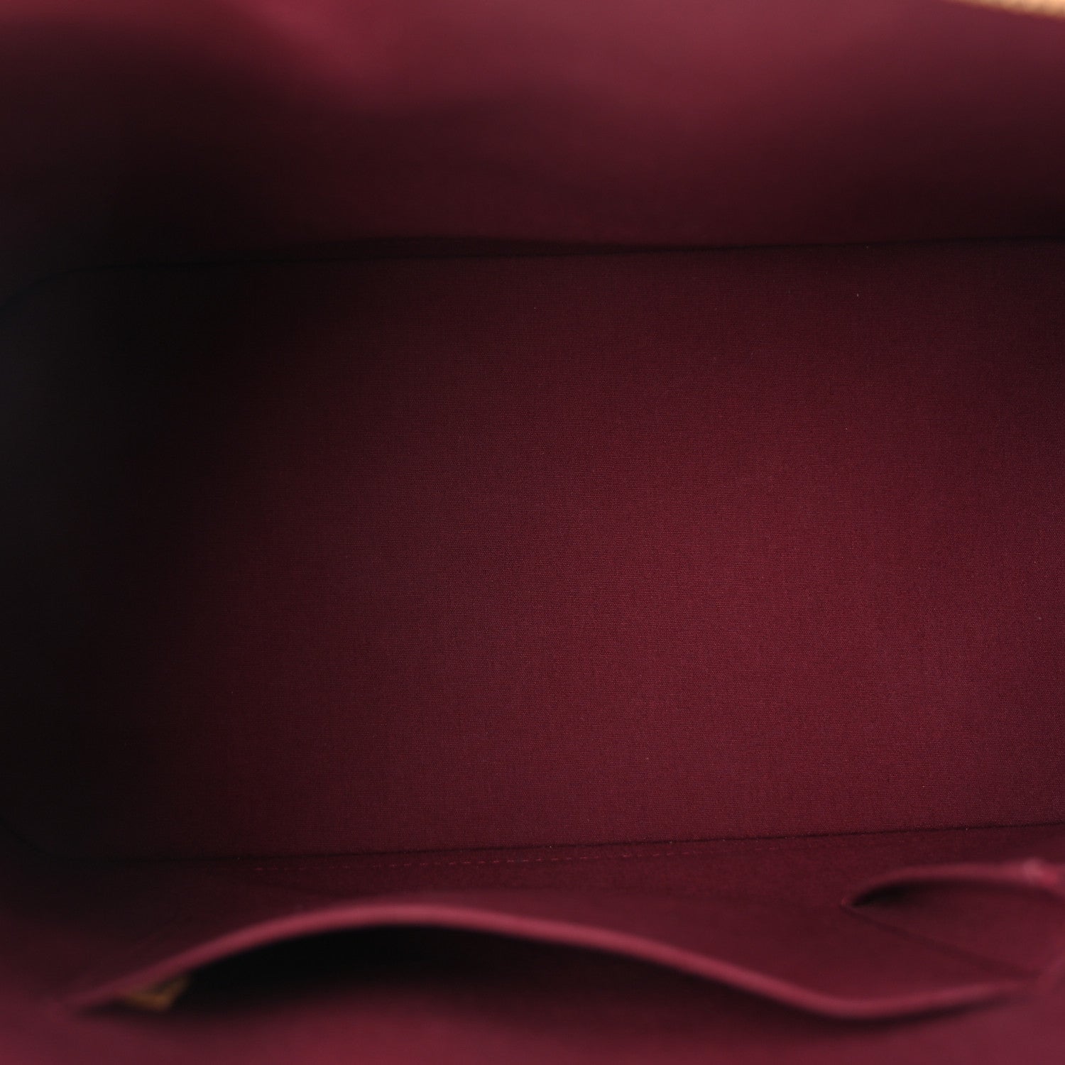 Louis Vuitton Vernis Alma MM Rouge Fauviste 5 of 10