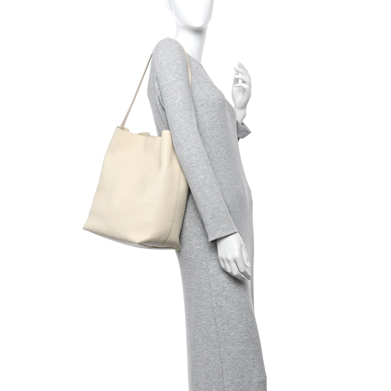 Mansur Gavriel Pebbled Calfskin Everyday Cabas Avario 2 of 9
