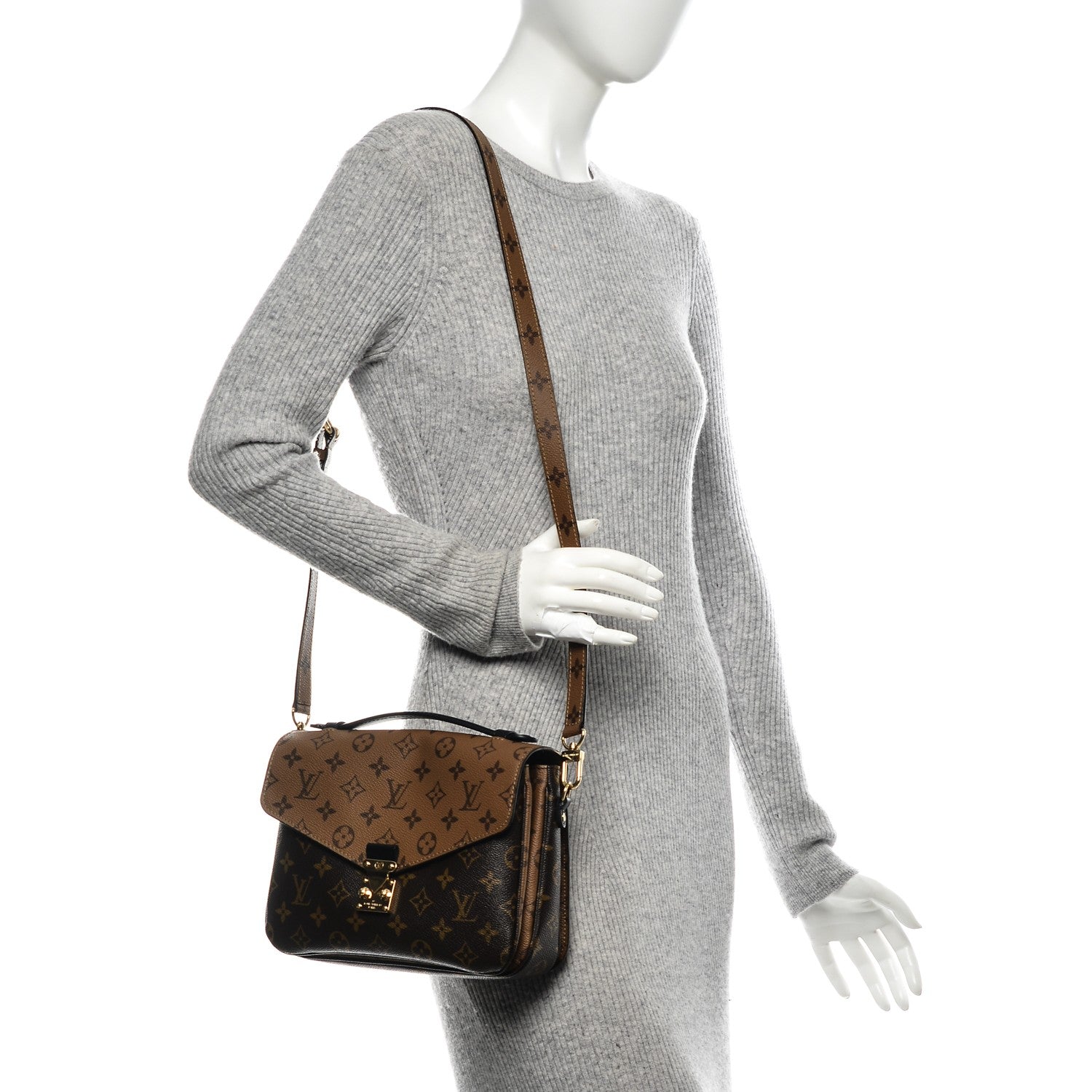 Louis Vuitton Reverse Monogram Pochette Metis 2 of 7