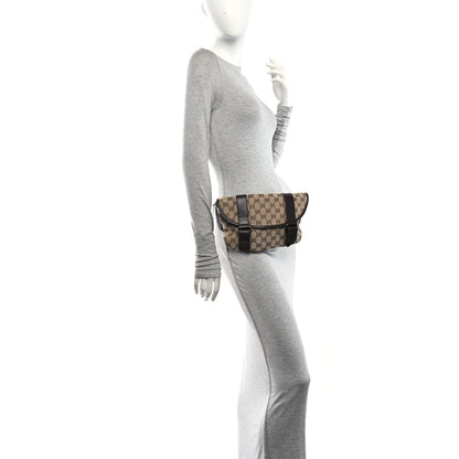 Gucci Monogram Waist Belt Bag Dark Brown 2 of 10