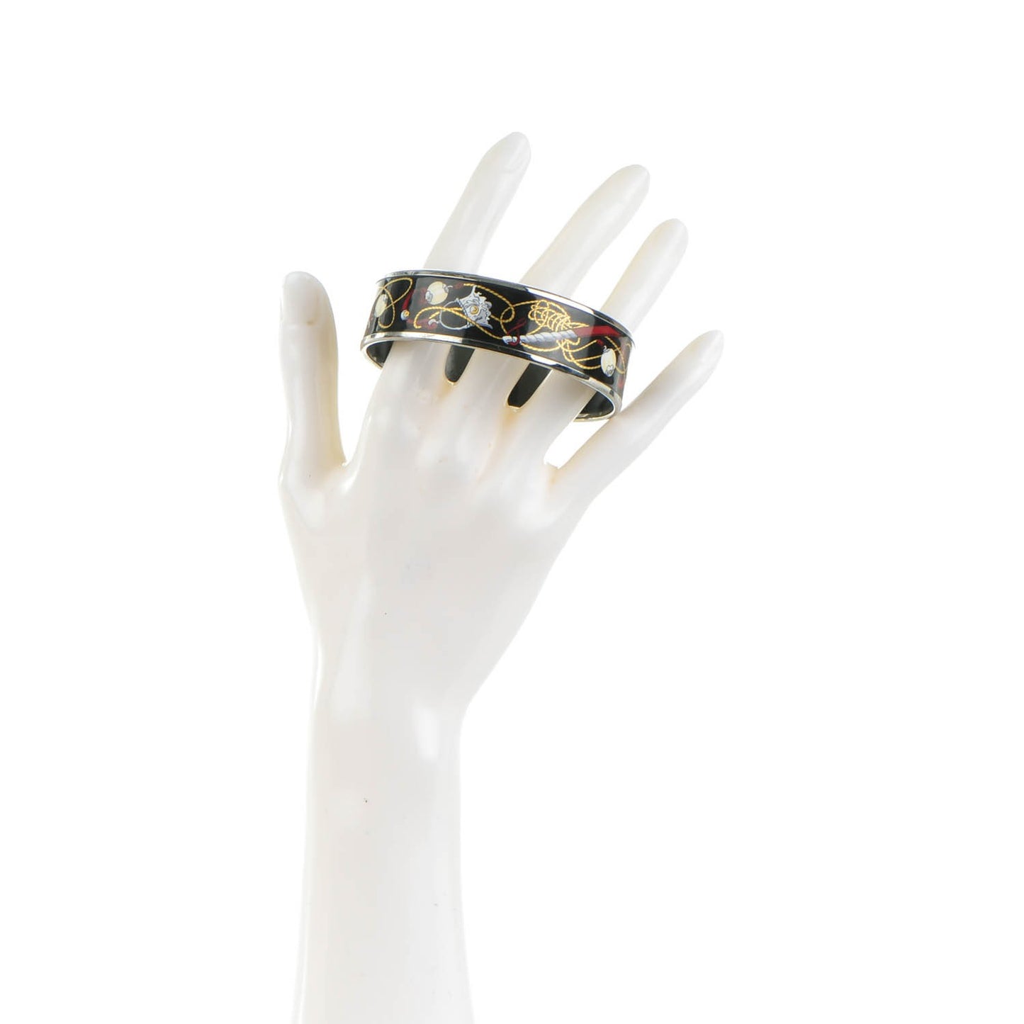 Enamel Printed Wide Bracelet 70