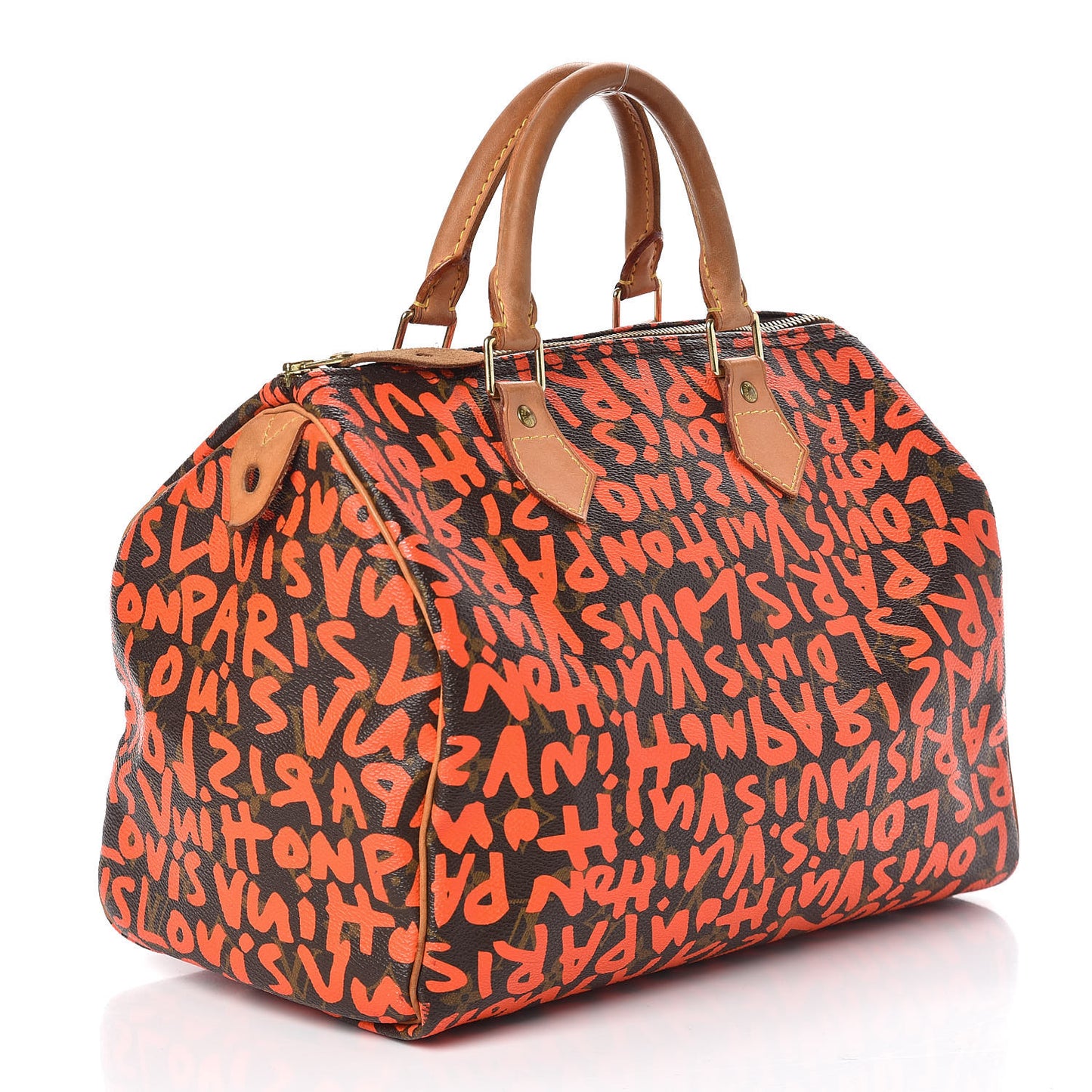 Monogram Graffiti Speedy 30 Orange