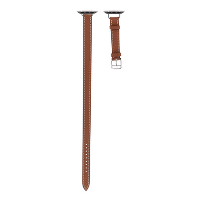 Hermes Swift Apple Watch Double Tour Strap Gold 1 of 8