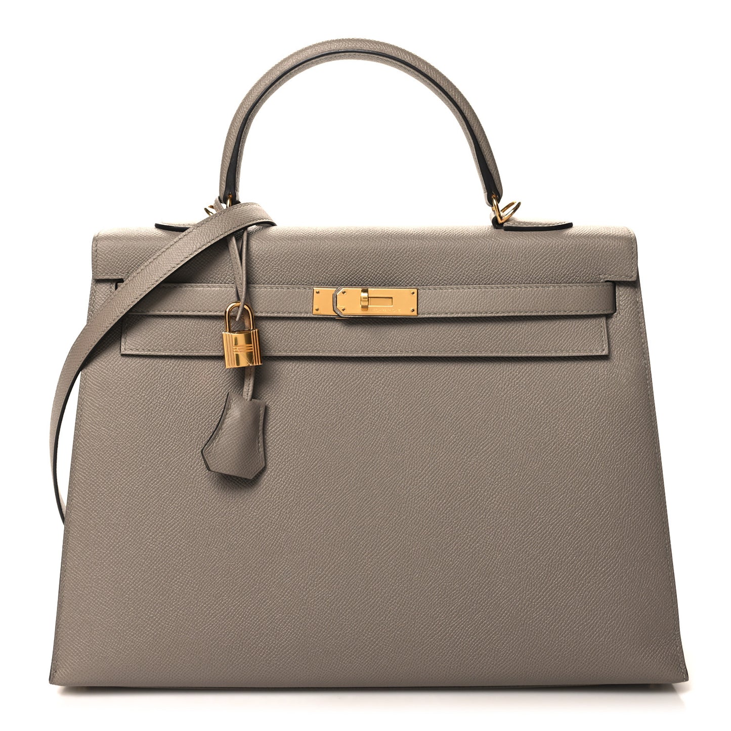 Epsom Kelly Sellier 35 Gris Asphalte