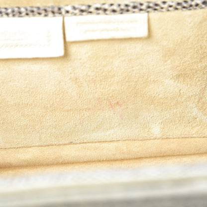 Nancy Gonzalez Lizard Clutch Beige 10 of 11