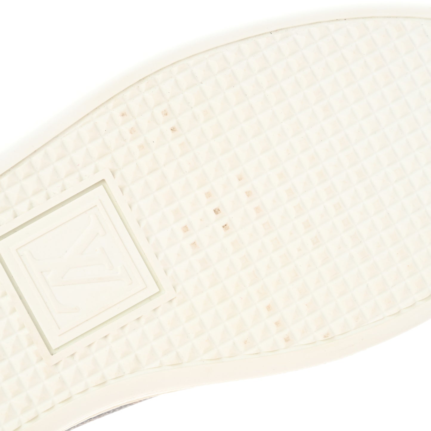 Calfskin Monogram LV Black Heart Sneakers 36 Cacao