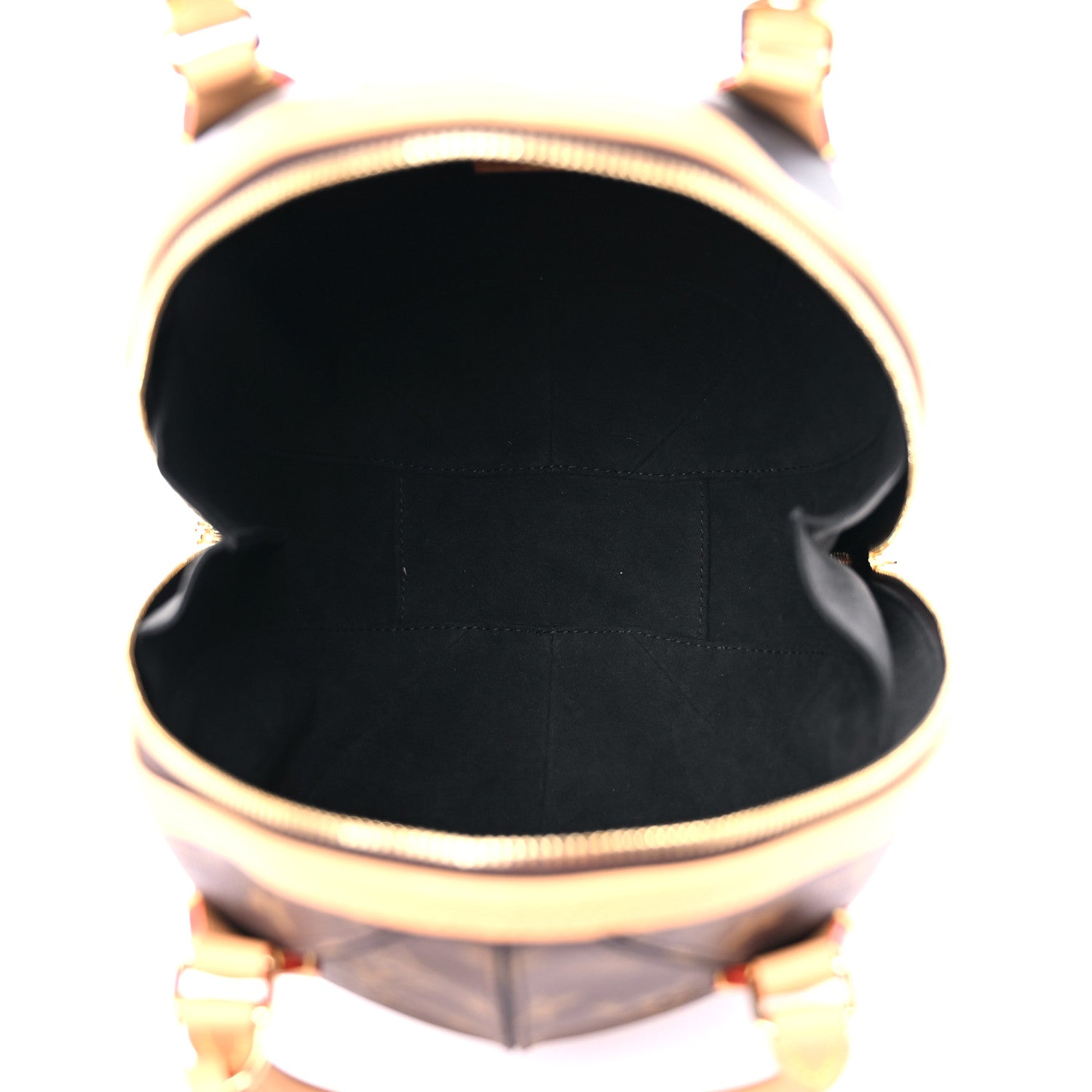 Louis Vuitton Monogram Braided Egg Bag Black 5 of 11