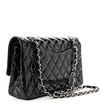 Chanel Patent Quilted Medium Double Flap Black 3 of 13