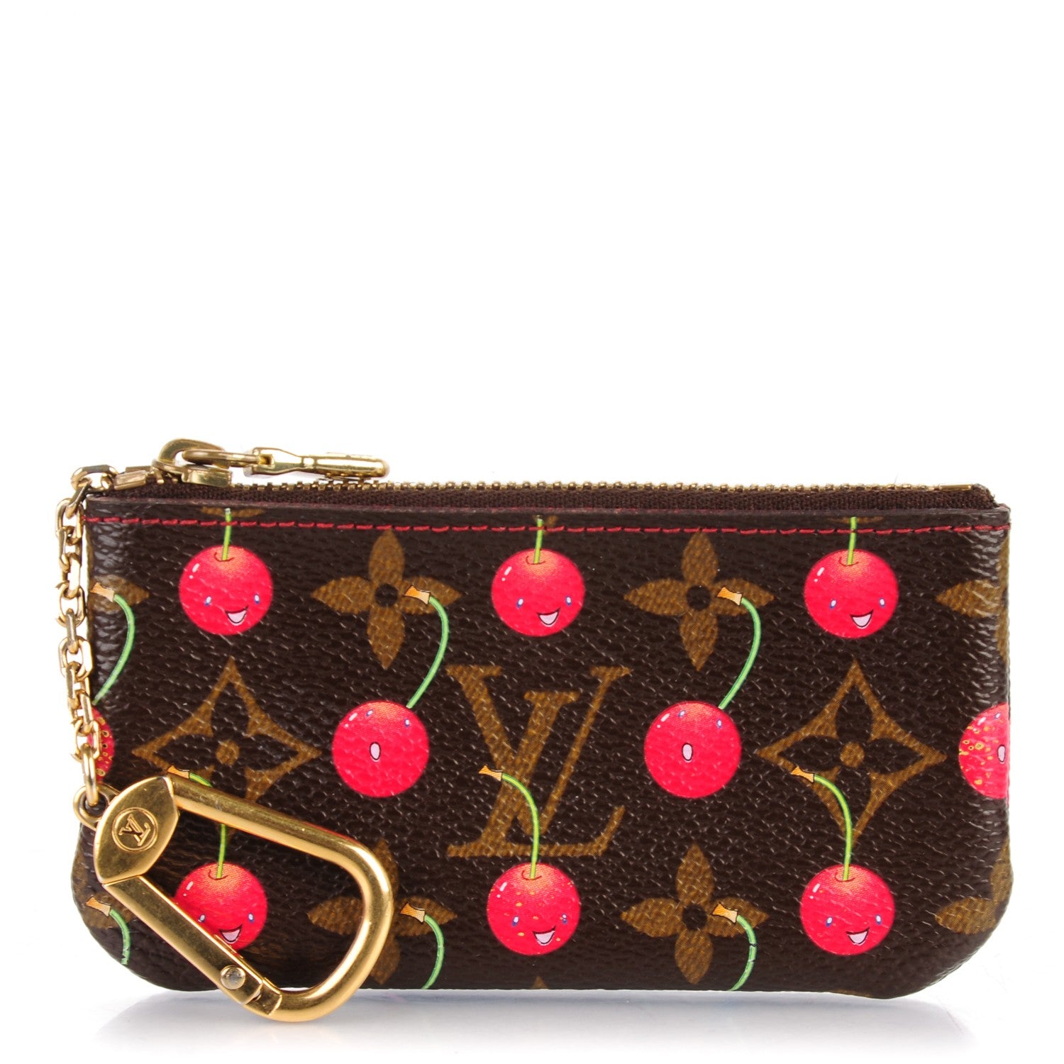 Louis Vuitton Monogram Cerises Key Pouch 1 of 7