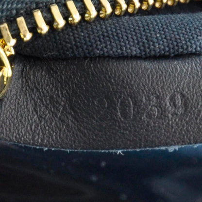 Louis Vuitton Patent Sobe Clutch Blue Nuit 6 of 7