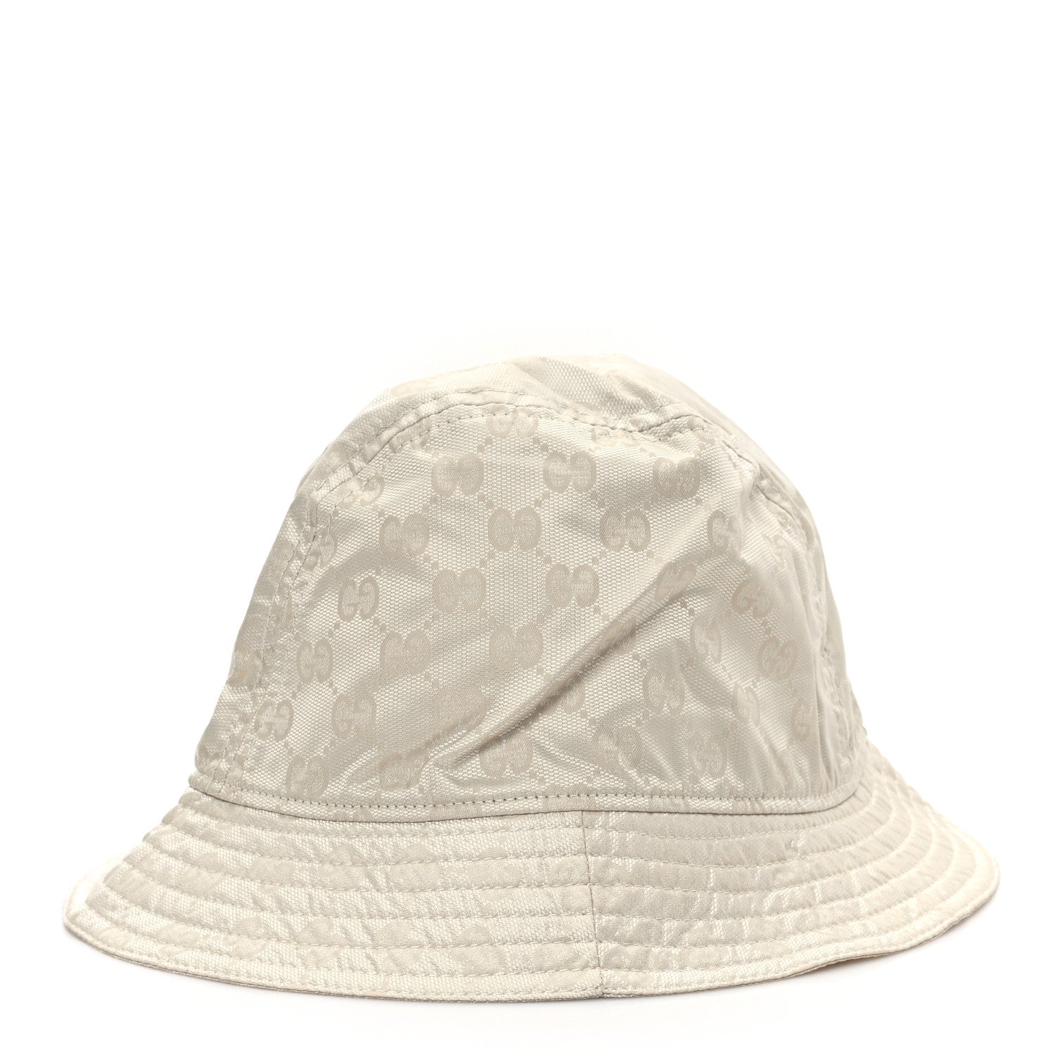 Gucci Nylon Monogram Bucket Hat XL Beige 4 of 8