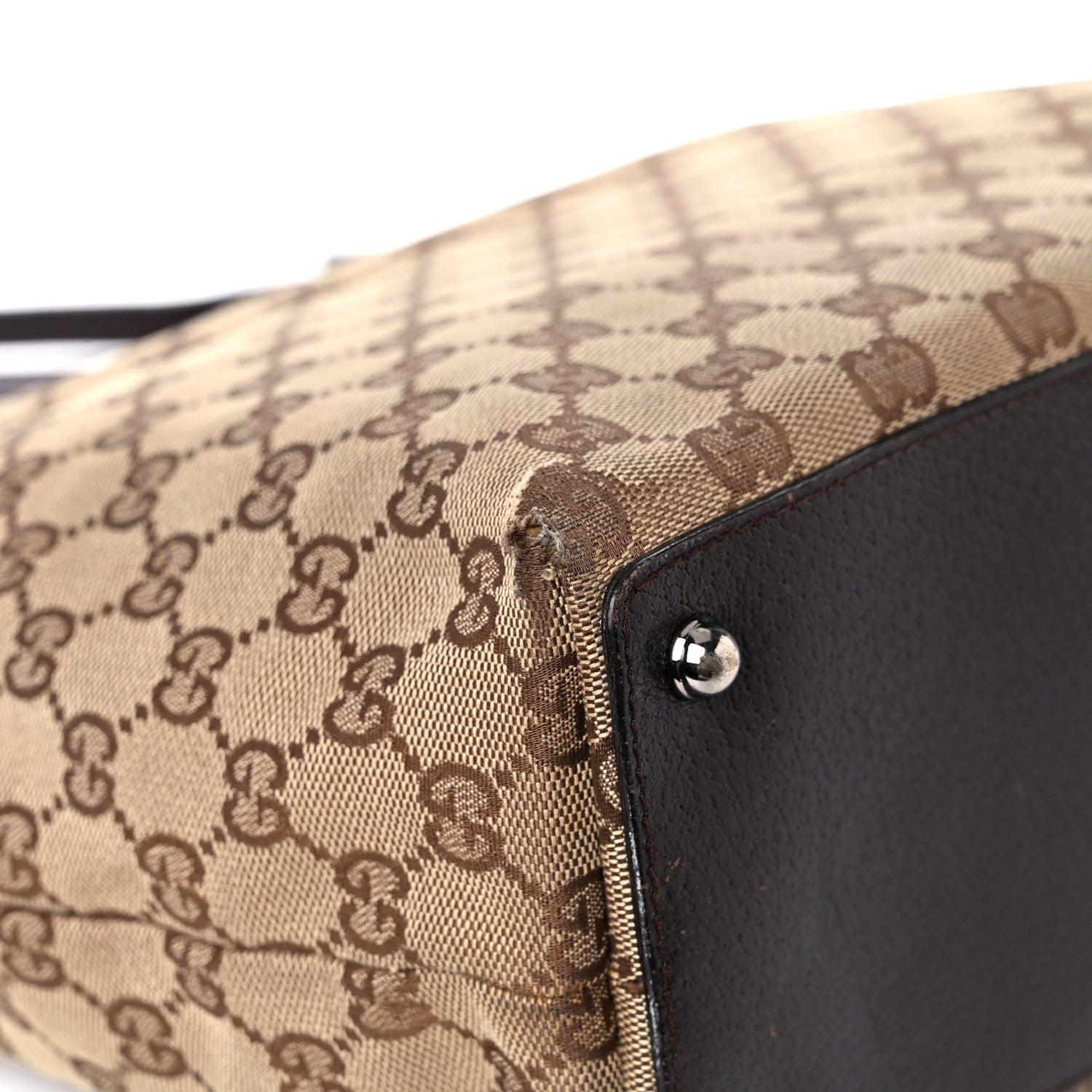 Gucci Monogram Large Eclipse Tote Brown 10 of 23