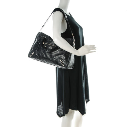 Balenciaga Agneau Giant 12 Silver Hardware City Black 2 of 8