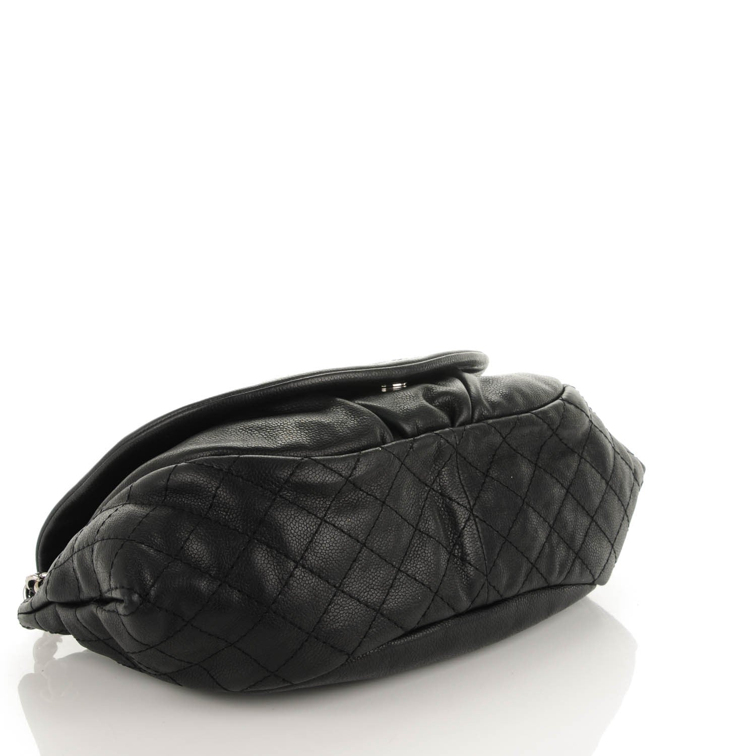 Chanel Caviar Half Moon Large Flap Black 4 of 7
