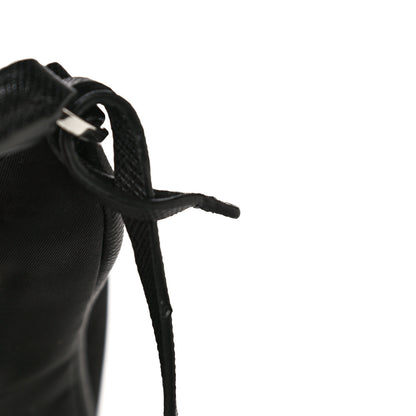 Prada Tessuto Nylon Saffiano Mini Re-Edition 2005 Bag Black 9 of 10