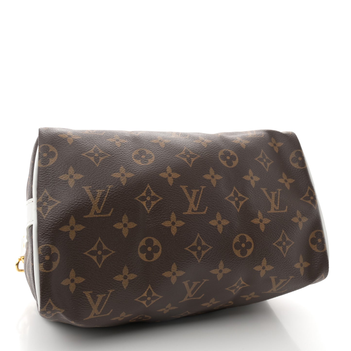 Monogram LV Match Speedy Bandouliere 25 White