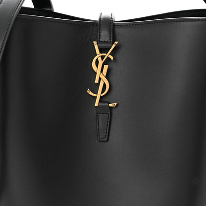 Saint Laurent Shiny Calfskin Le 37 Bucket Bag Black 8 of 11