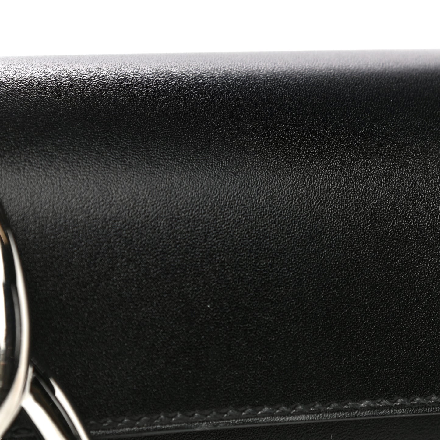 Tadelakt Egee Clutch Black