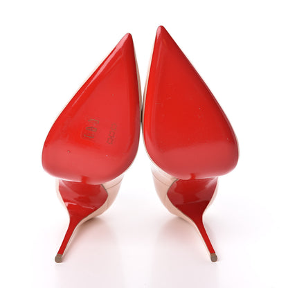 Christian Louboutin Patent So Kate 120 Pumps 40 Poudre 5 of 7