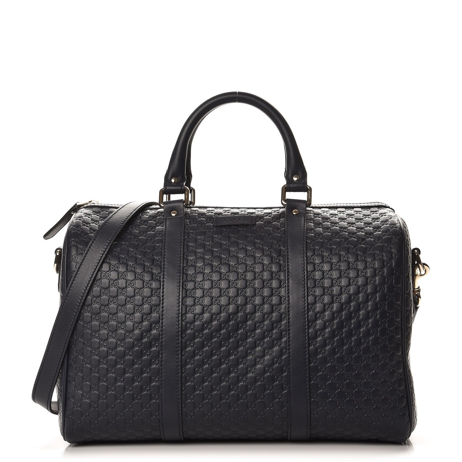 Gucci Microguccissima Medium Boston Navy 1 of 9