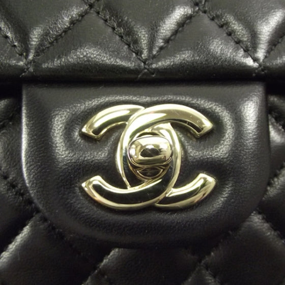 Black Quilted Valentine Charms Bag