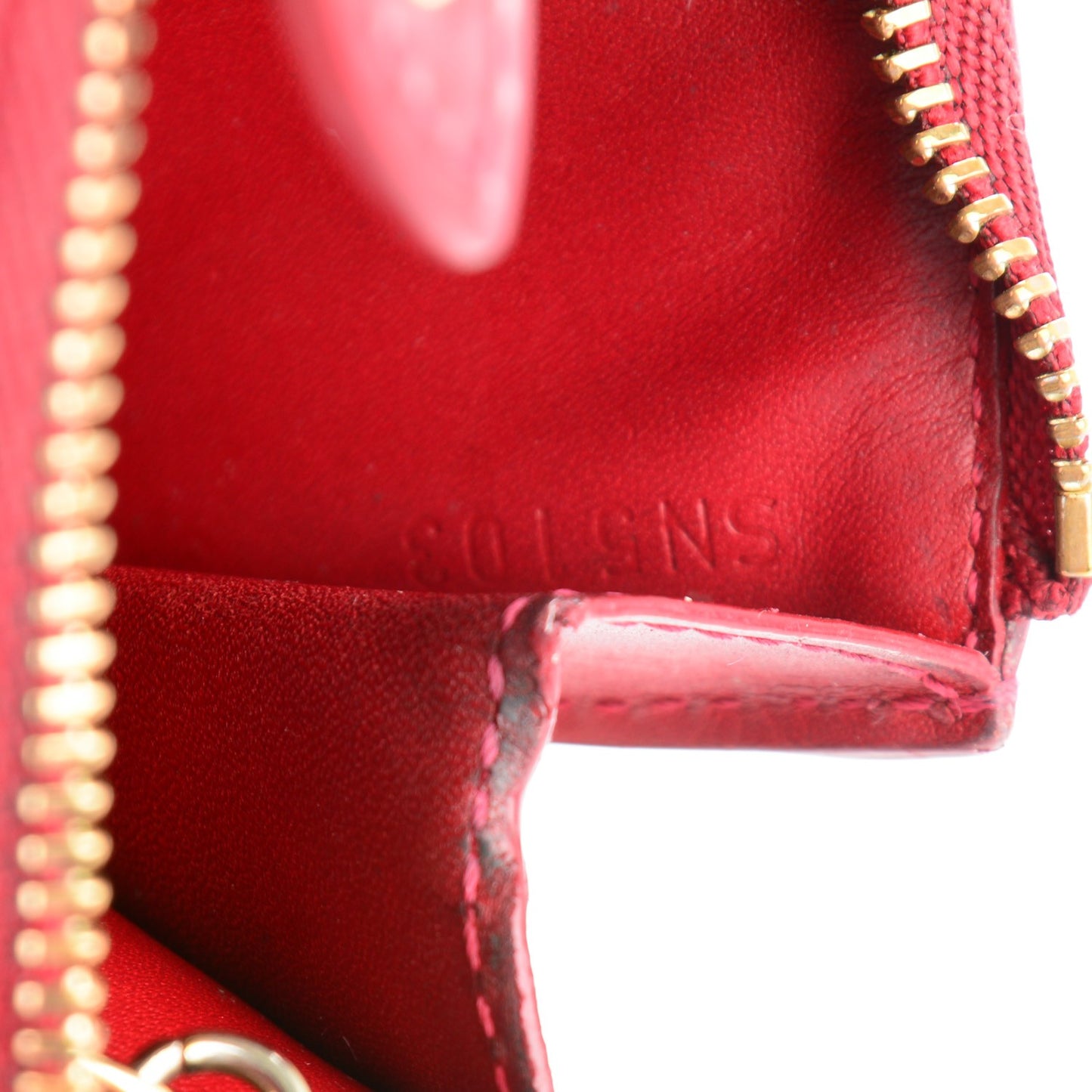 Vernis Key Pouch Pomme D'Amour