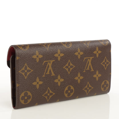 Louis Vuitton Monogram Josephine Wallet Red 3 of 8