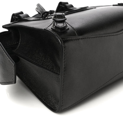 Balenciaga Smooth Calfskin Neo Classic Black Hardware Mini City Gunmetal 8 of 9