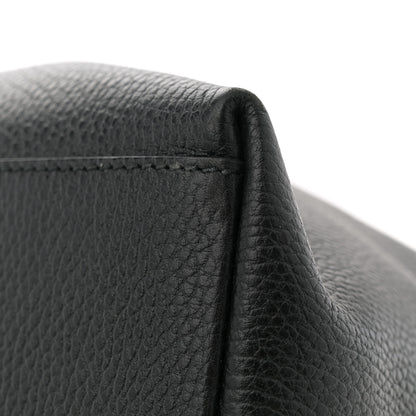 Gucci Pebbled Calfskin Convertible Bamboo Tassel Tote Black 11 of 11