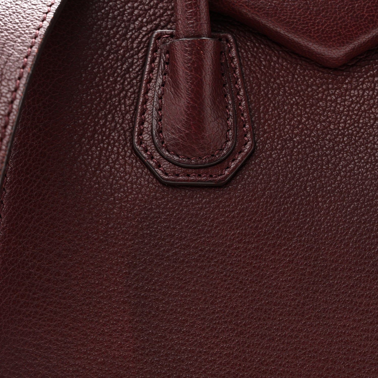 Givenchy Sugar Goatskin Mini Antigona Oxblood 9 of 9