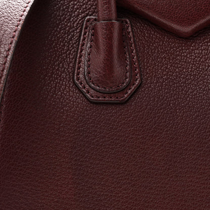 Givenchy Sugar Goatskin Mini Antigona Oxblood 9 of 9