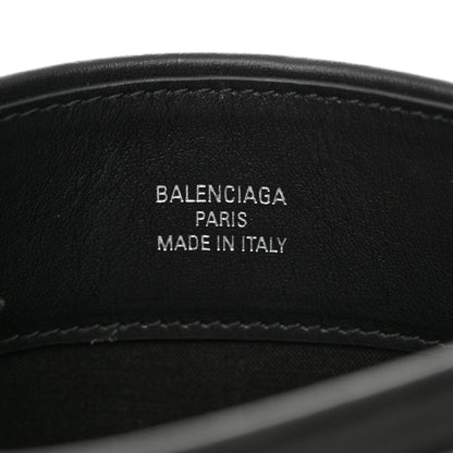 Balenciaga Canvas Calfskin Duty Free Phone Holder Bag Natural Black 6 of 11