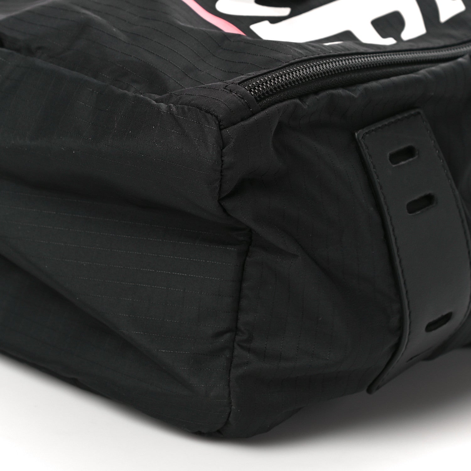 Stella McCartney Nylon No Smile Backpack Black 9 of 9