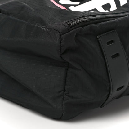 Stella McCartney Nylon No Smile Backpack Black 9 of 9