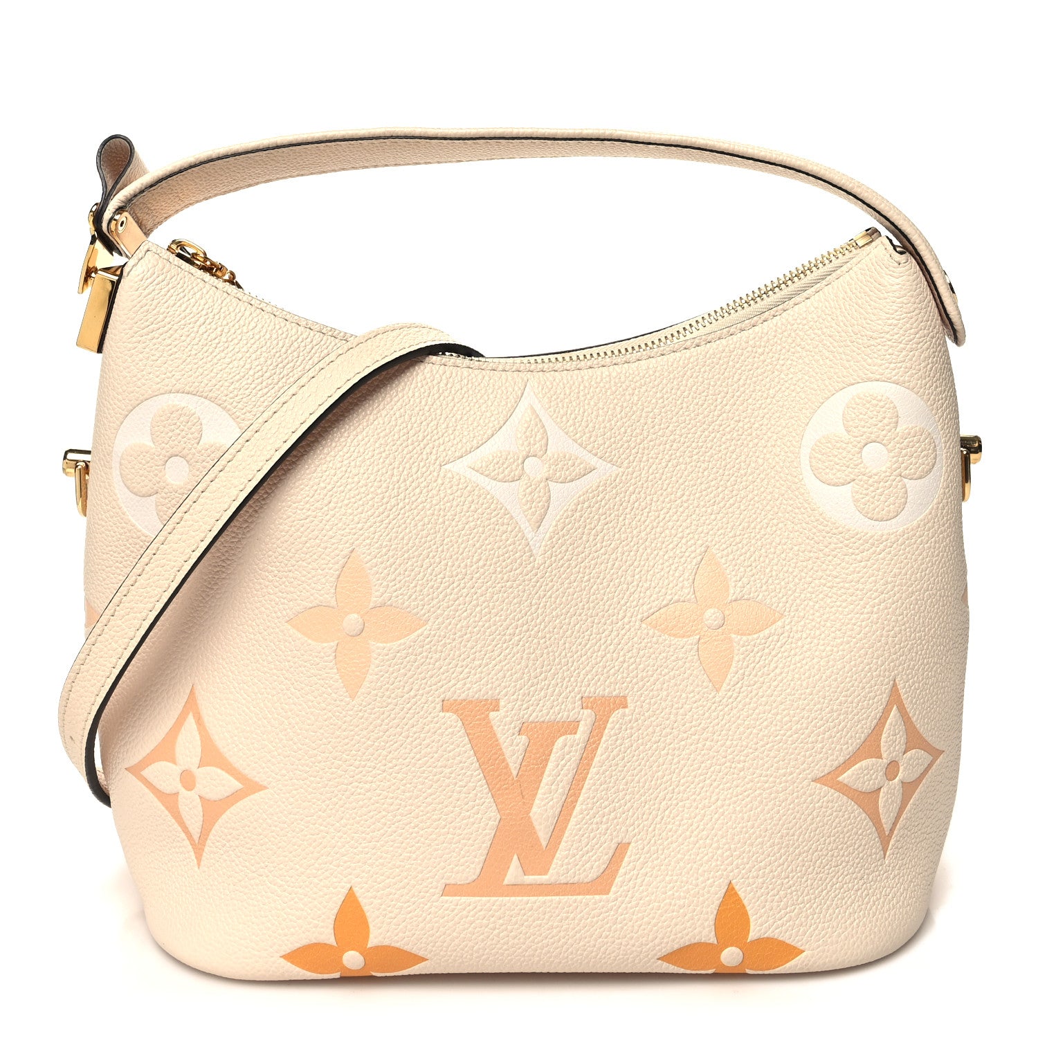 Louis Vuitton Empreinte Monogram Giant By The Pool Marshmallow Hobo Cream Saffron 1 of 10