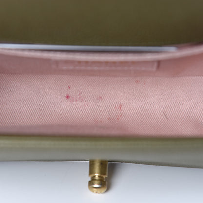 Chanel Caviar Quilted Small Boy Flap Khaki 8 of 18