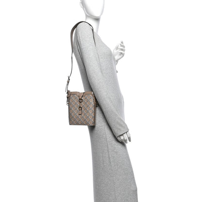 Gucci GG Shadow Monogram Mini Bucket Bag Beige 2 of 10