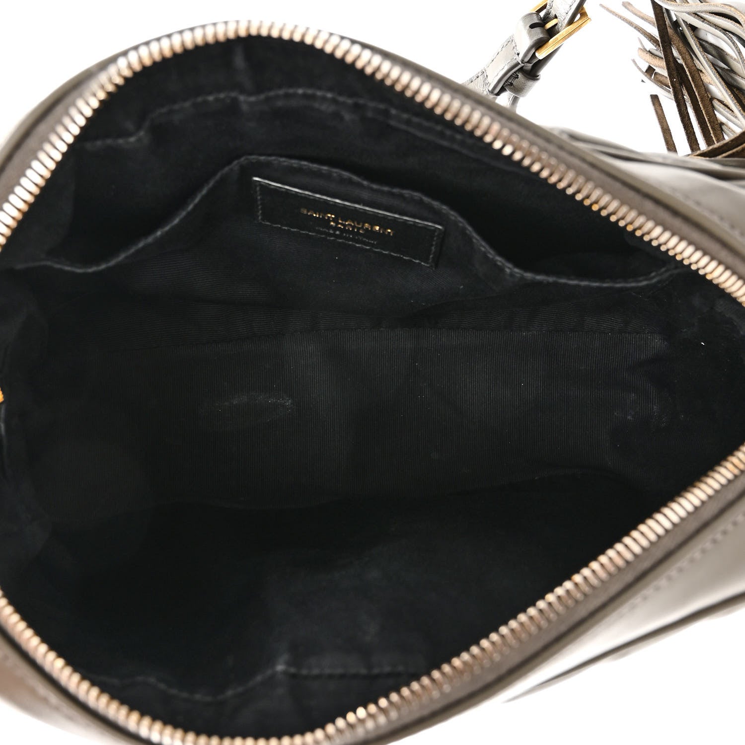 Saint Laurent Calfskin Matelasse Monogram Lou Camera Bag Military Olive 4 of 9
