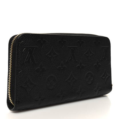 Louis Vuitton Empreinte Zippy Wallet Black 3 of 8