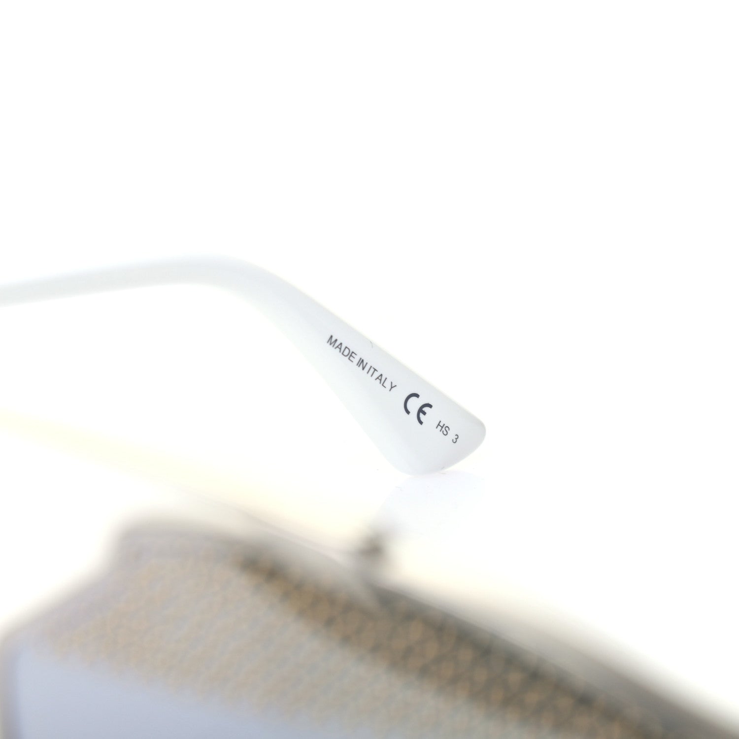 Christian Dior Studded So Real Sunglasses Silver White 6 of 7