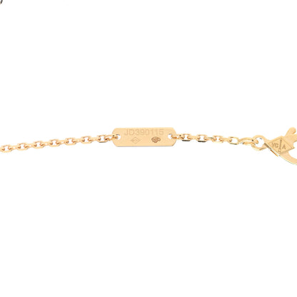 Van Cleef & Arpels 18K Yellow Gold Black Onyx Vintage Alhambra Pendant Necklace 6 of 7