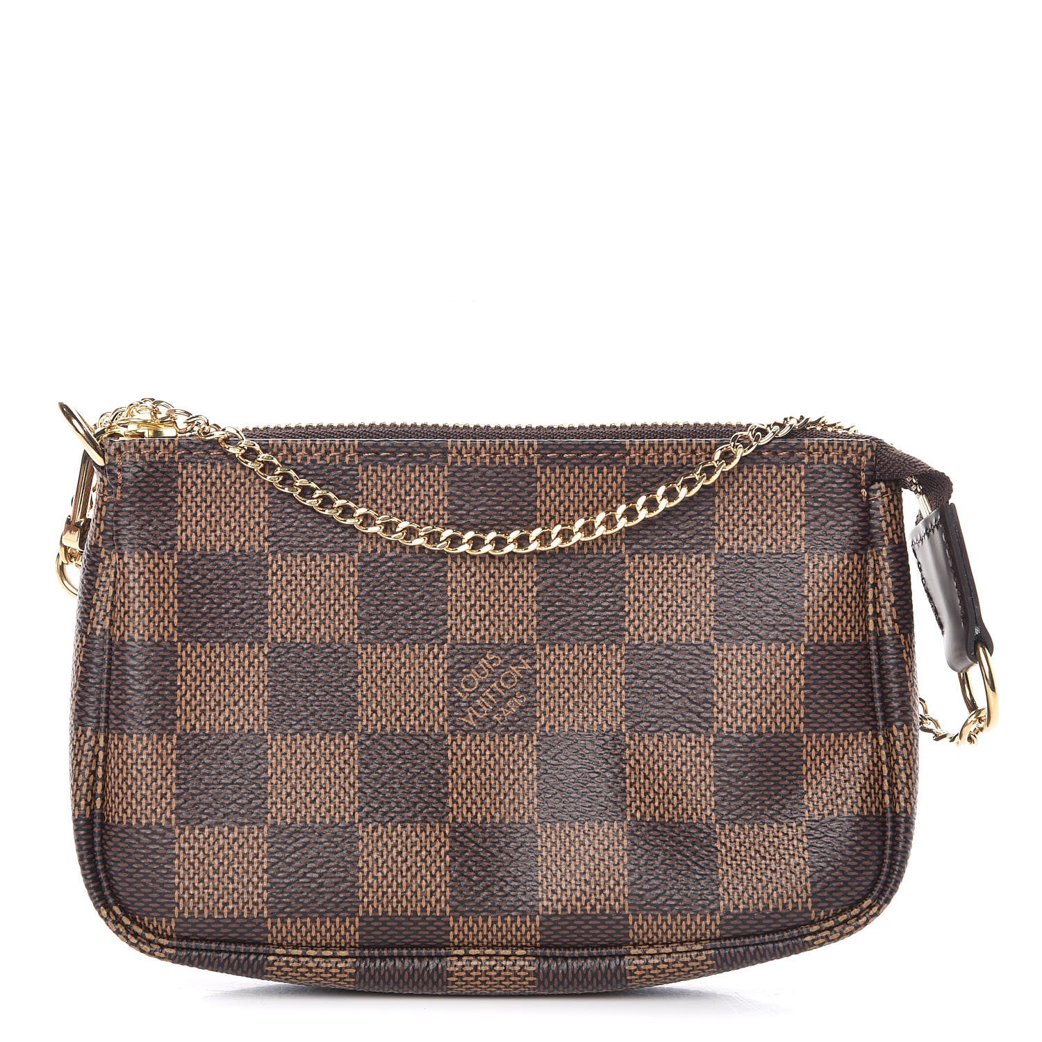 Louis Vuitton Damier Ebene Mini Pochette Accessories 1 of 8