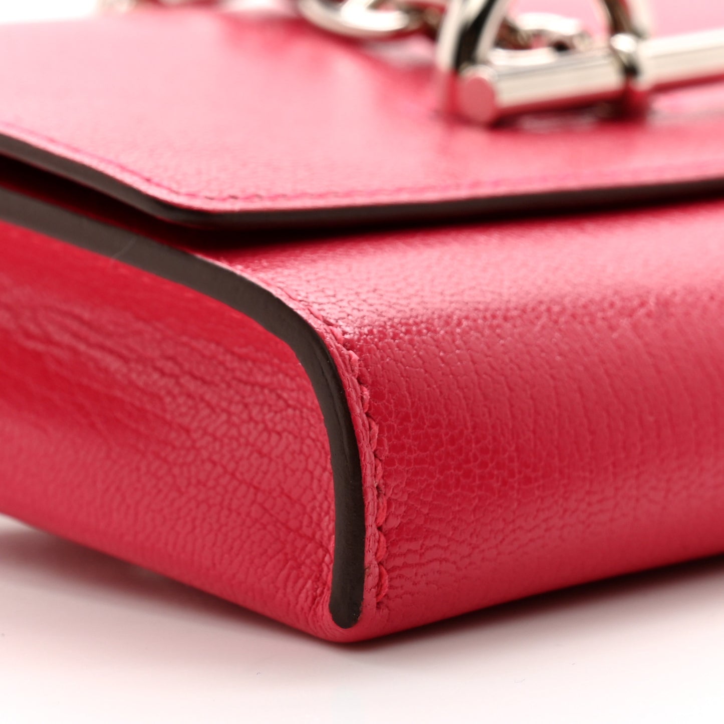 Chevre Chamkila Chaine d'Ancre To Go Wallet Rose Extreme