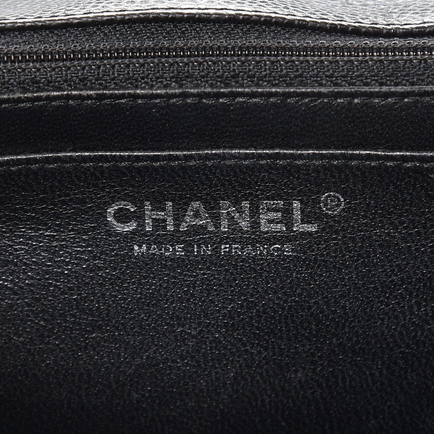 Caviar Quilted Jumbo Single Flap Black