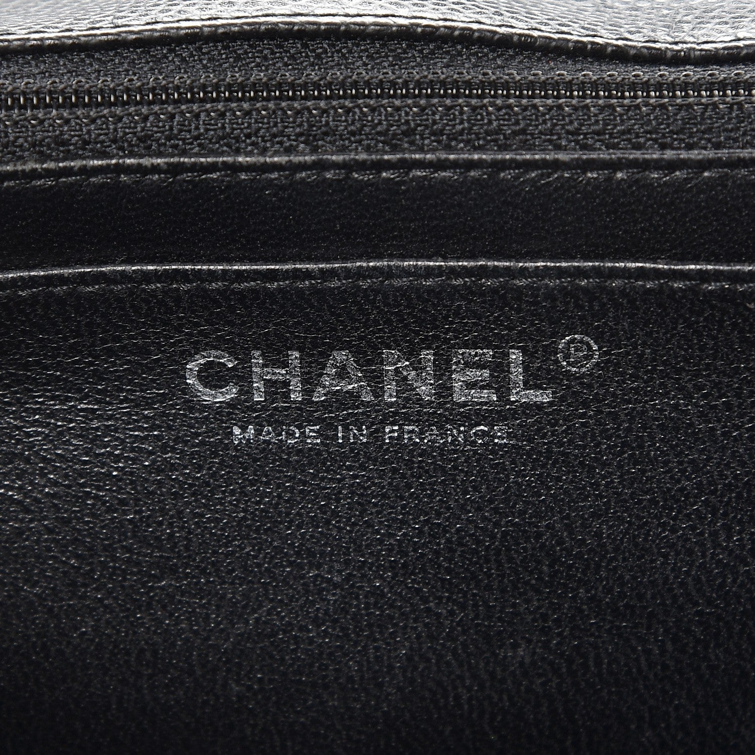 Chanel Caviar Quilted Jumbo Single Flap Black 7 of 13