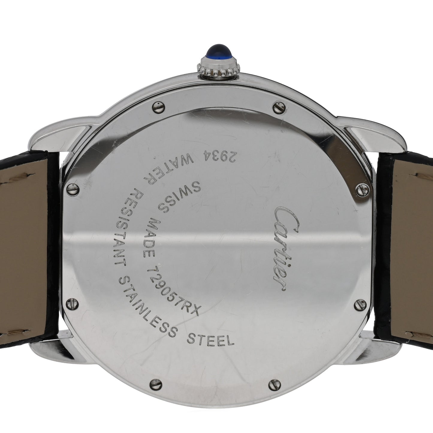 Stainless Steel Alligator 36mm Ronde Solo Quartz Watch