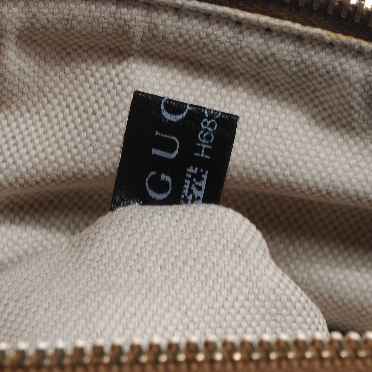 Gucci Nubuck Leather Vintage Web Medium Boston Light Brown 9 of 9