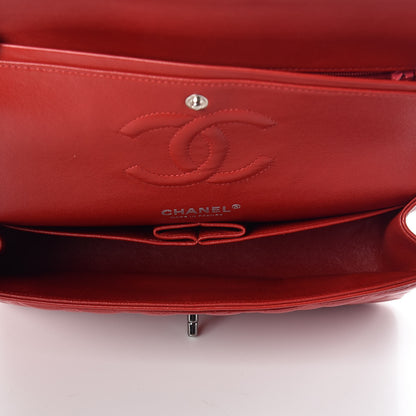 Chanel Lambskin Quilted Medium Double Flap Red 5 of 9